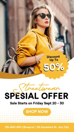 Fashion Promotion Sale for Instagram Post