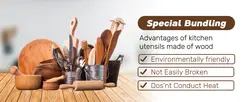 E-commerce Detail Page Household Wood Kitchen Set