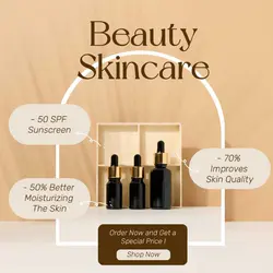Beauty and Personal Care Promotion Skincare Instagram Post