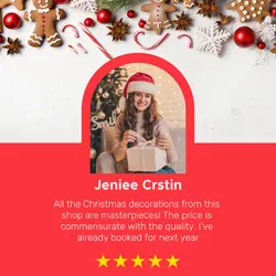 Customer Feedback Christmas Product Instagram Post