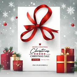Christmas Sale Linkedin Post