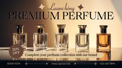 Beauty & Personal Care Launching Perfume Promotion