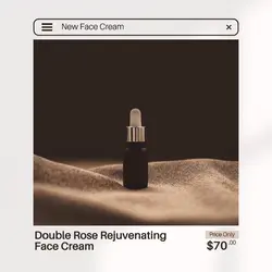Natural Skincare Promotion Instagram Post