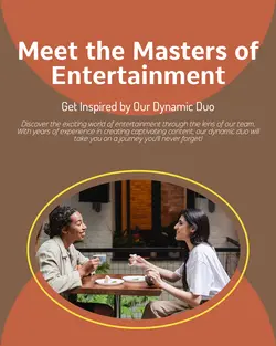 Entertainment Team introduction