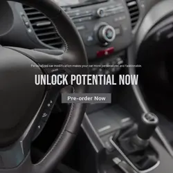 Cars & Auto parts Product Display