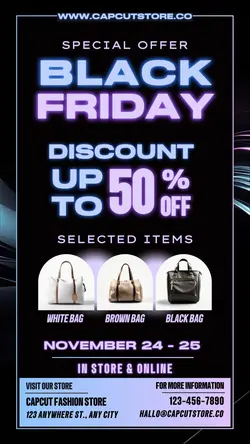 Black Friday Special Offer Instagram Story
