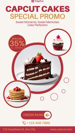 Cake Special Promotion Instagram Story