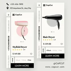 Beauty & Personal care Hair Dryer display business