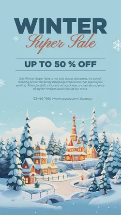 Other Industries Winter Sale Instagram Story
