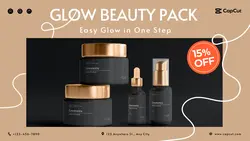 Beauty Pack Cosmetic Discount Twitter Post