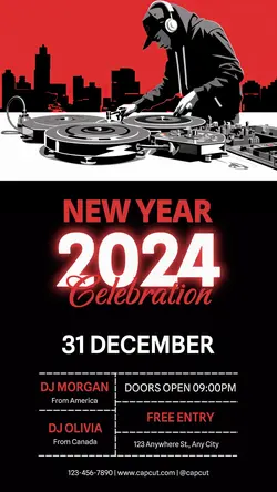 Other Industries 2024 New Year Party Promotion