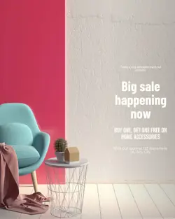 Home decor Sales Promotion