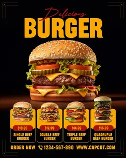 Food & Beverage Delicious Burger Instagram