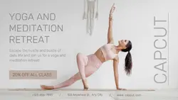 Fitness Yoga class Discount Modern style