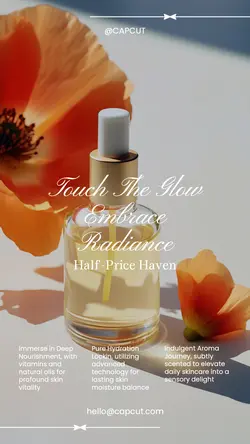 Beauty & Personal care Product display Detail Presentation