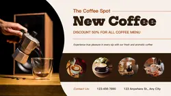 Coffee Promotion Twitter Post