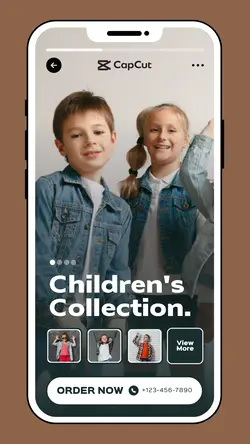 3 Multi-product Image + Children's Clothes Product Display