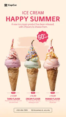 Foods & Beverage Ice Cream Brand Business
