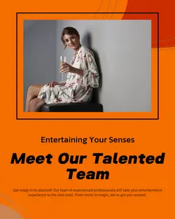 Entertainment Team introduction