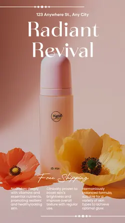 Beauty & Personal care Product display Detail Presentation
