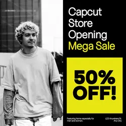 Single Image Poster - Fashion Sale