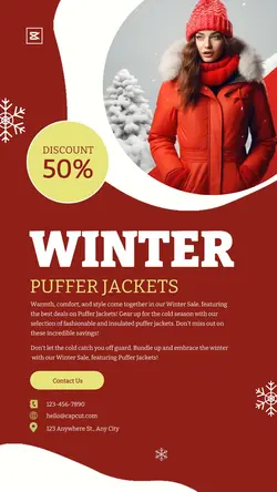 Fashion Winter Sale Instagram Story