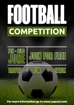 Non-Marketing Campus Poster Football Competition