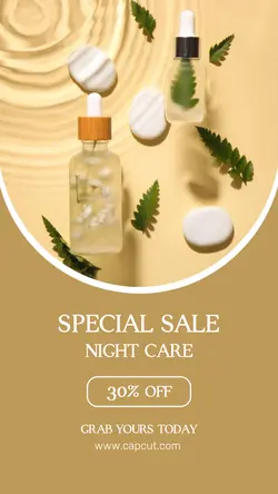 Beauty & Skincare Pack Sale Instagram Story