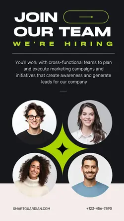 Business We're Hiring Instagram Story