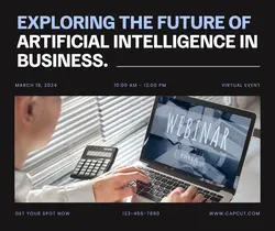 Business Webminar Facebook Post