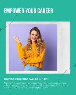 Education and training Announcement