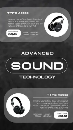 Instagram Story - Workshop Challenge Minimalism (Electronic Product)