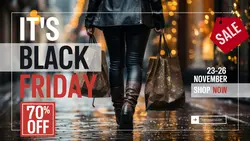 Black Friday Sale Twitter Post