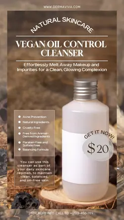 Beauty Natural Skincare Product Display Inst Story