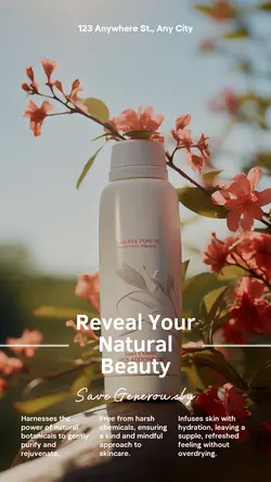 Beauty & Personal care Product display Detail Presentation