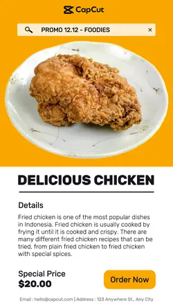 Chicken Food Promotion Instagram Story 