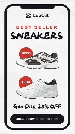 2 Multi-product Image + Shoes Best Seller Promotion