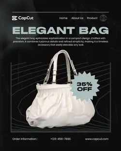 Elegant Bag Instagram Post Portrait