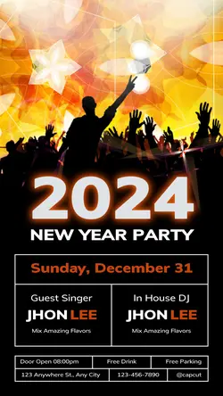 Other Industries 2024 New Year Party Promotion