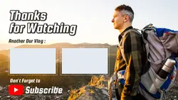 Non-marketing Youtube Endscreen Vlog