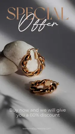 Special Offer Jewlery Promotion Instagram Story