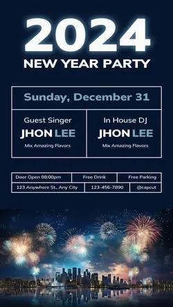 Other Industries 2024 New Year Party Promotion
