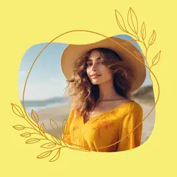 Non-Marketing Instagram Profile Photo Yellow Aesthetic