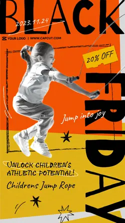 Black Friday Workout & Fitness Forecast Childrens Jump Rope 