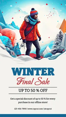 Other Industries Winter Sale Instagram Story