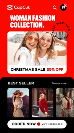 Woman Fashion Collection Christmas Sale 4 Multi-product Image TikTok