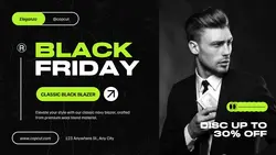 Black Friday Product Promotion Twitter Post