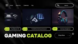 Gaming Product Catalogue Twitter Post