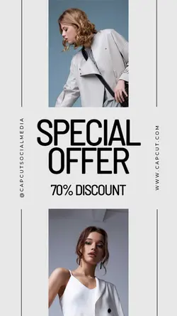 Fashion Apparel Special Offer Promotion
