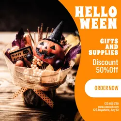 hello ween gift & supplies sales promotion